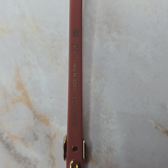 Gucci interlocking G square-frame sunglasses pink